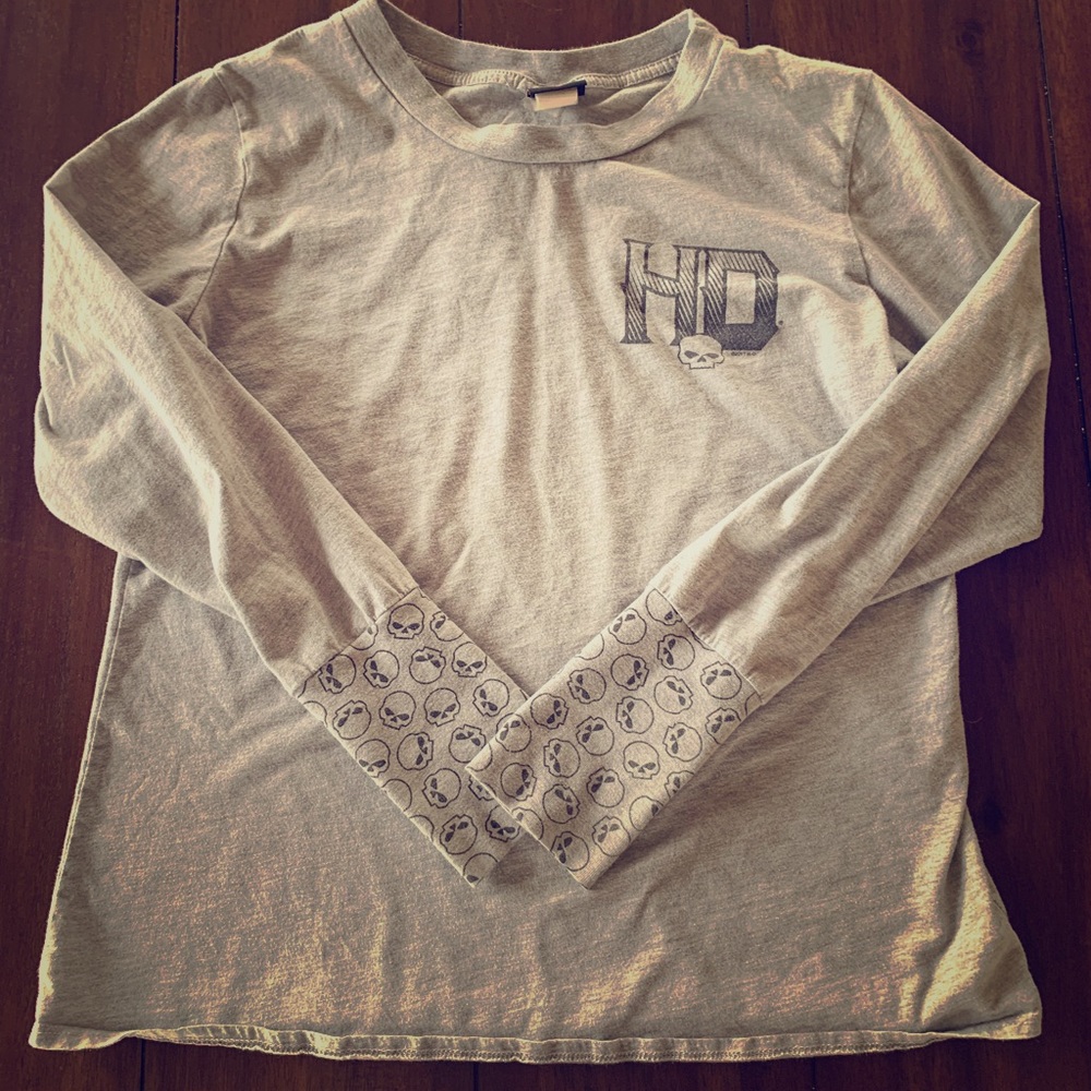 Long Sleeve Harley Davison Shirt